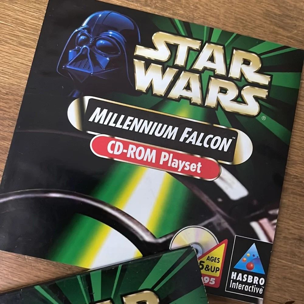 Star Wars Millennium Falcon CD ROM Playset | 1998